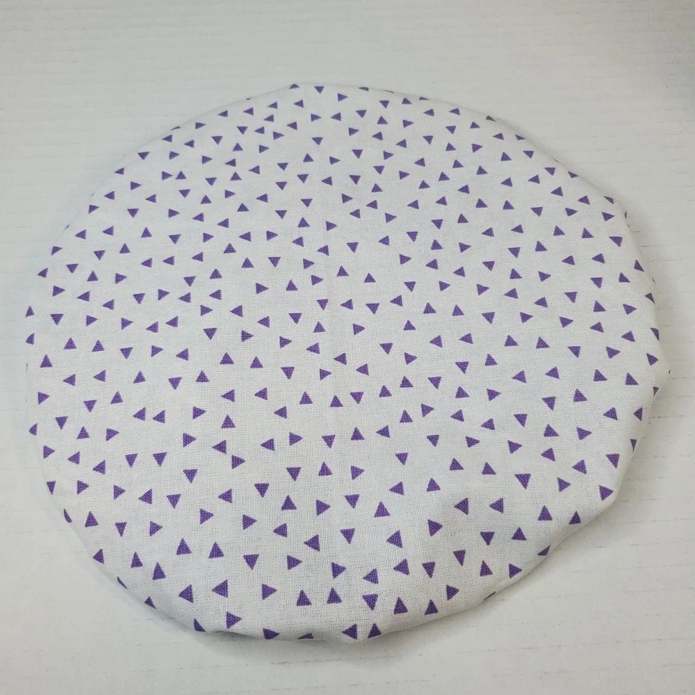 Blue Paisley Purple Triangle Reversible KitchenAid Mixer Mixing Bowl Cover Decor